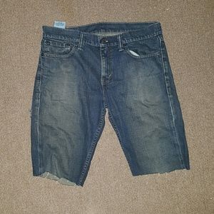 Levi's 511 shorts 32 waist dark blue